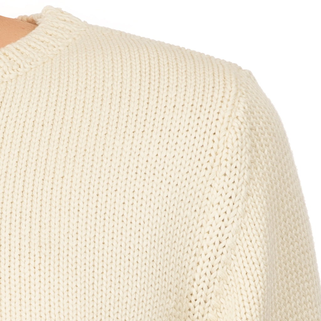 3/4 Sleeve Pullover in Pale Yellow
