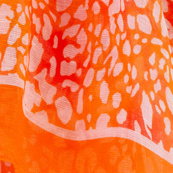 Leggiadro Printed Modal Linen Silk Scarf