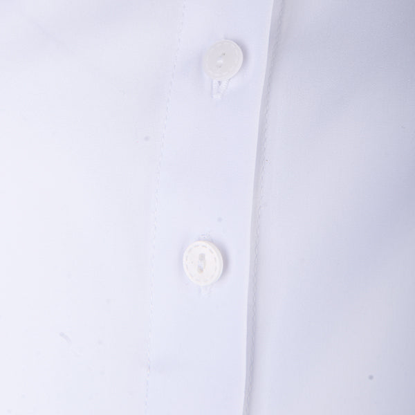 Stella Half Placket Shirt in White