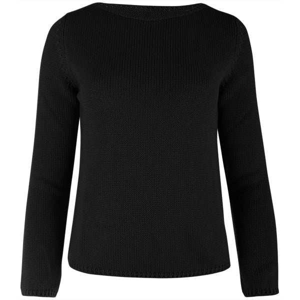 Long Sleeve Pullover in Black