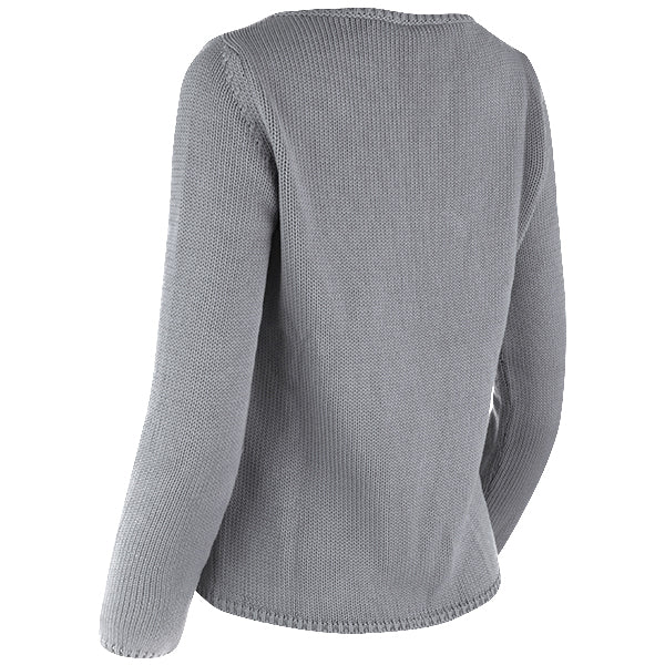 Long Sleeve Pullover in Dark Grey