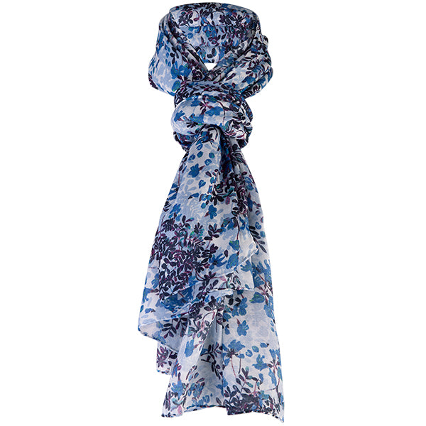 Printed Modal Cashmere Scarf in Floral Beauty
