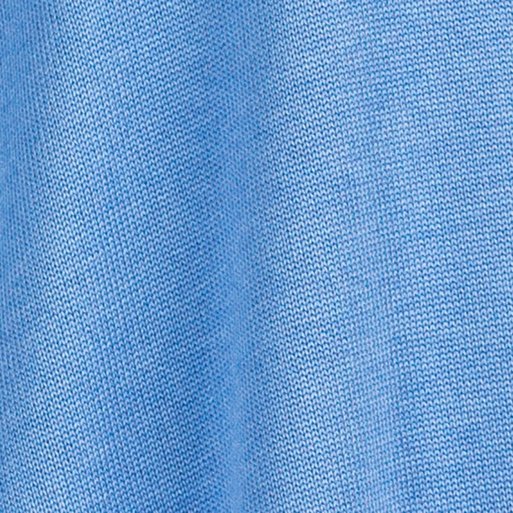 Silk Viscose Shawl in French Blue