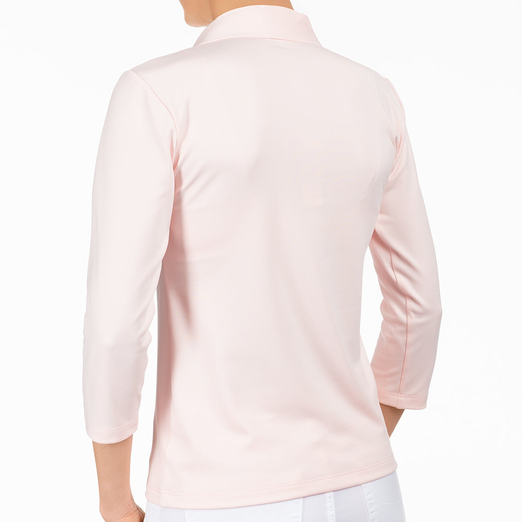 Polo Collar Shirt in Angelwing