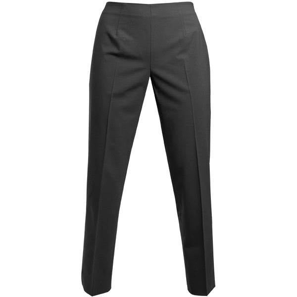 Bi Stretch Short Classic Side Zip Pant in Dark Grey Melange