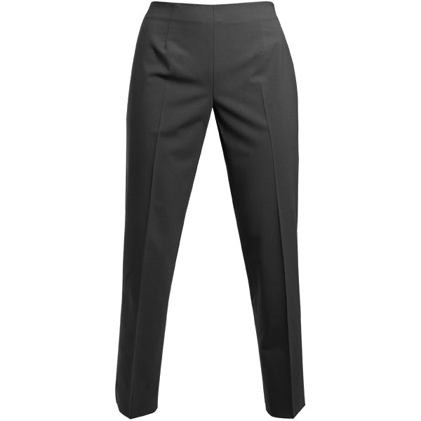 Bi Stretch Side Zip Pant in Dark Grey Melange