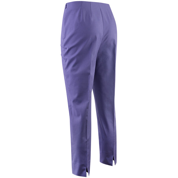 Slim Fit Capri in Purple.