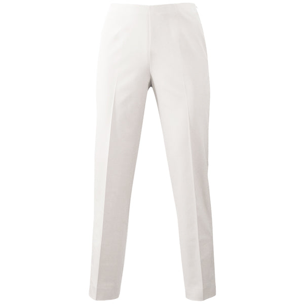 Techno Side Zip Capri in White