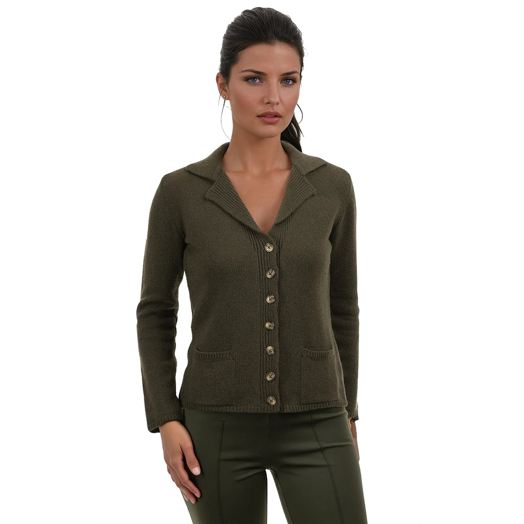 Slim Fit Pintuck Pant in Olive