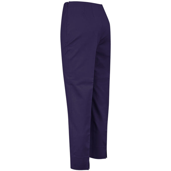 Slim Fit Capri in Grape