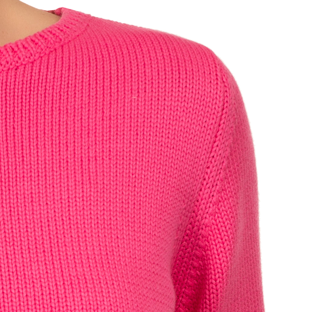 3/4 Sleeve Pullover in Passion Pink