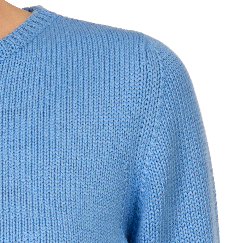 3/4 Sleeve Pullover in Zen Blue
