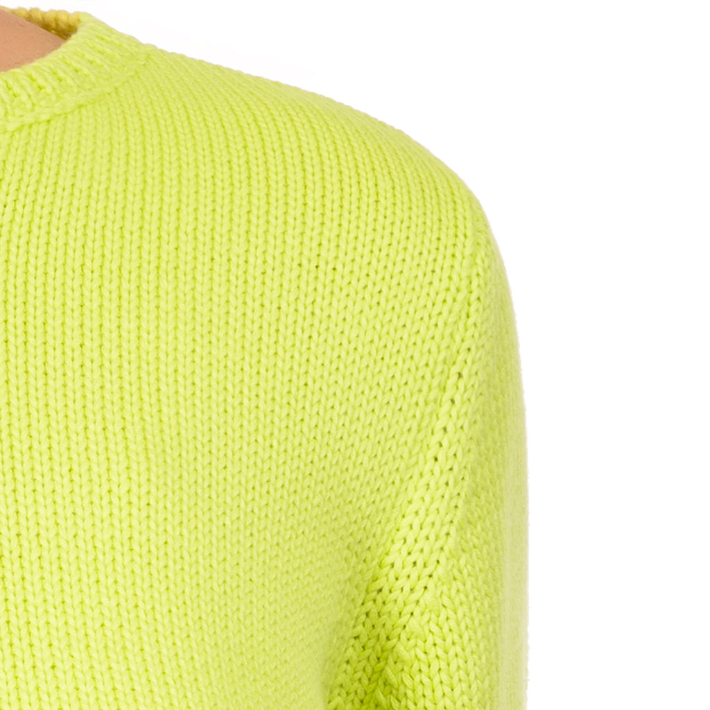 3/4 Sleeve Pullover in Lime