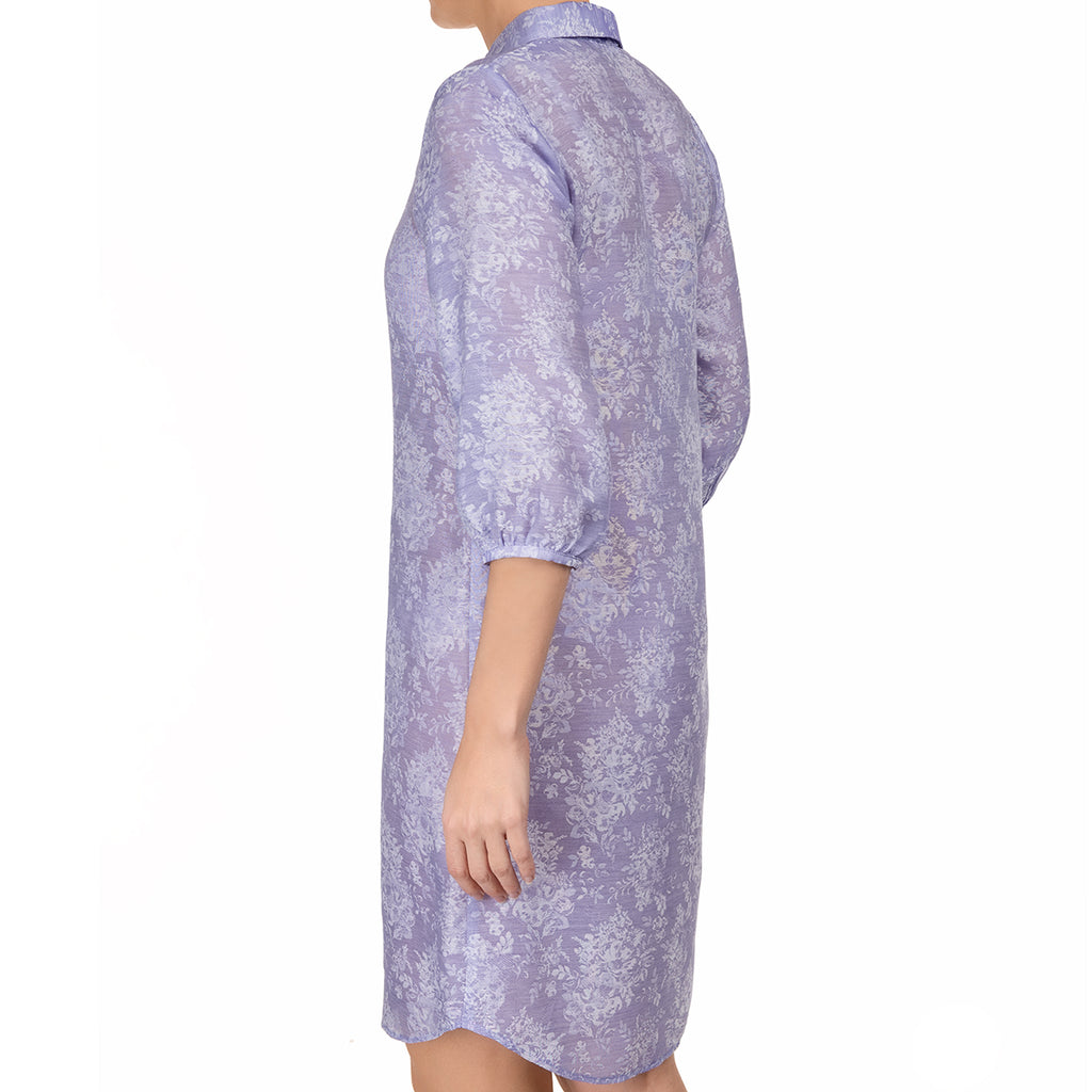 Jacquard Dress in Lilac