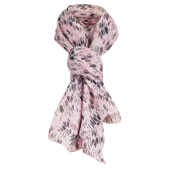 Modal Cashmere Scarf in Angel Leo