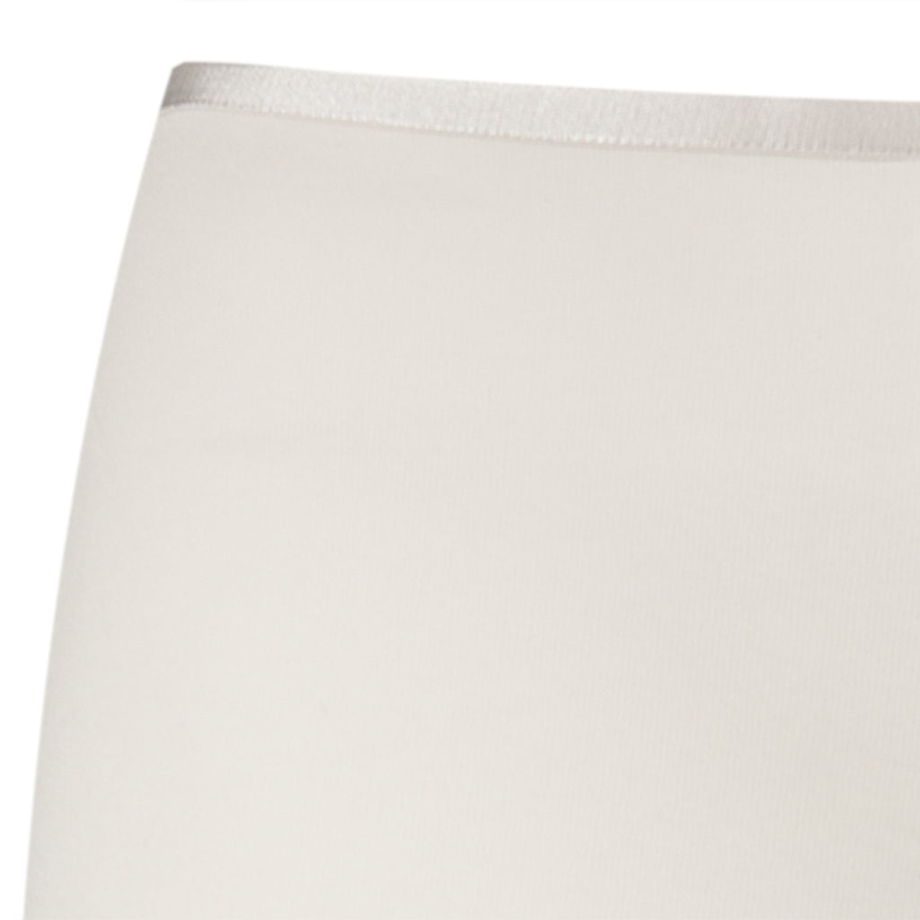 Straight Leg Viscose Pant in Alabaster