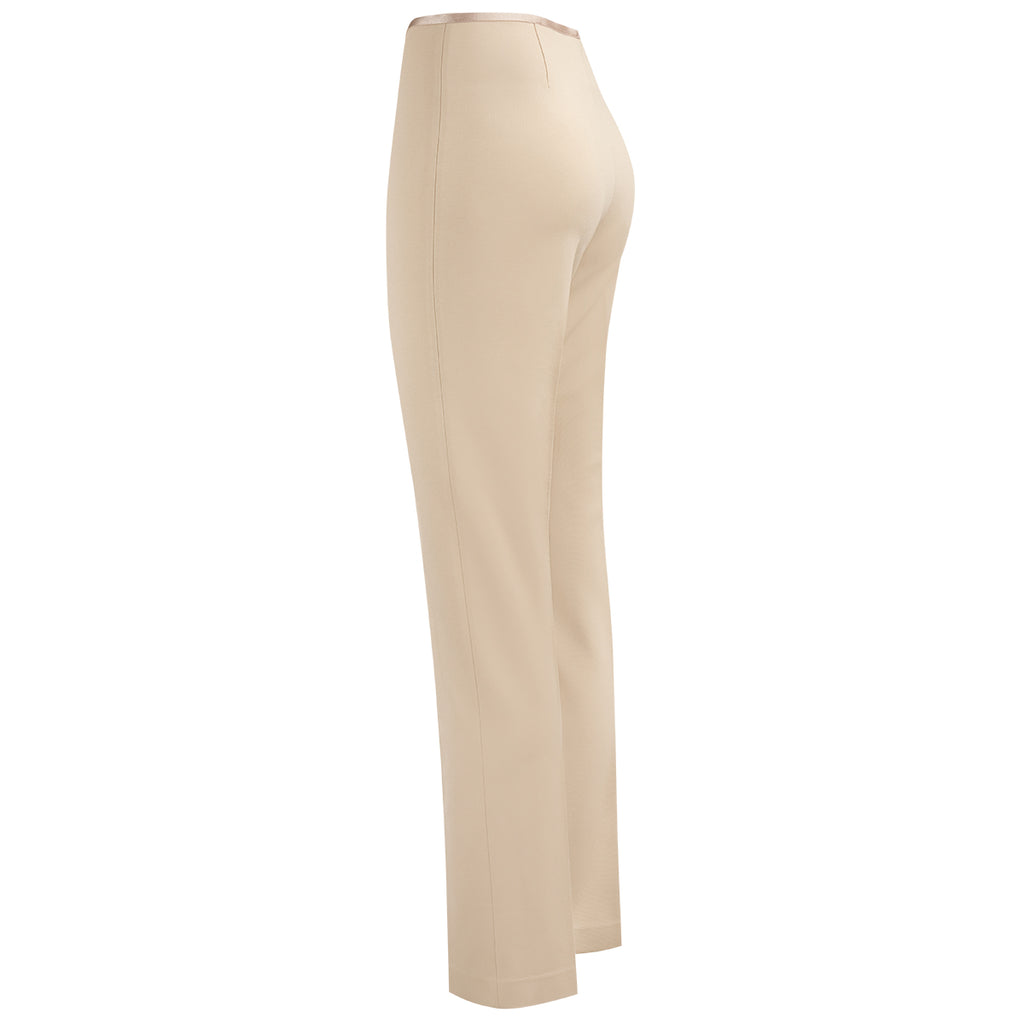 Straight Leg Viscose Pant in Marble