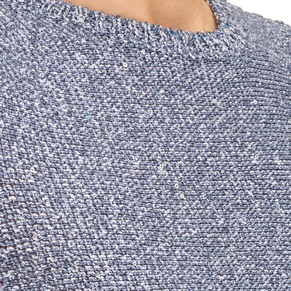 Pailletami Pullover in Denim