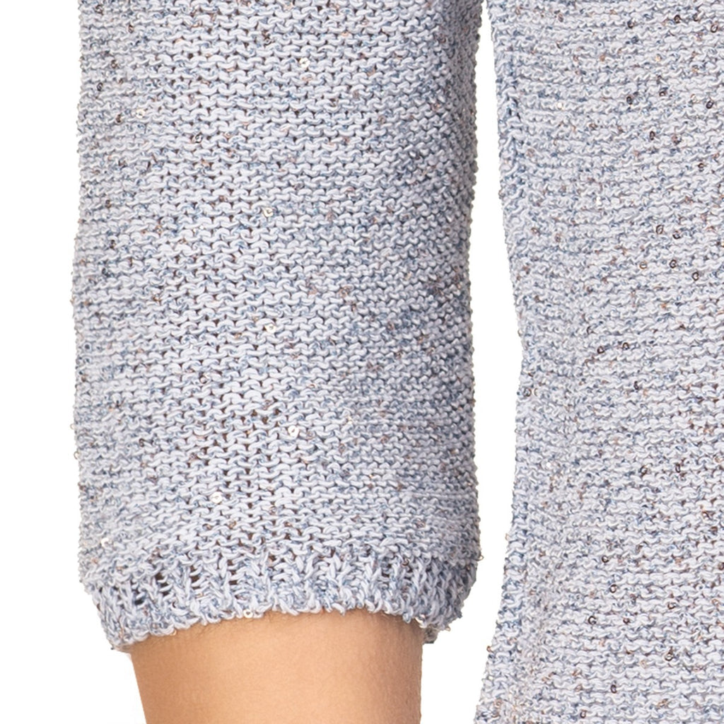 Pailletami Pullover in Lt Blue