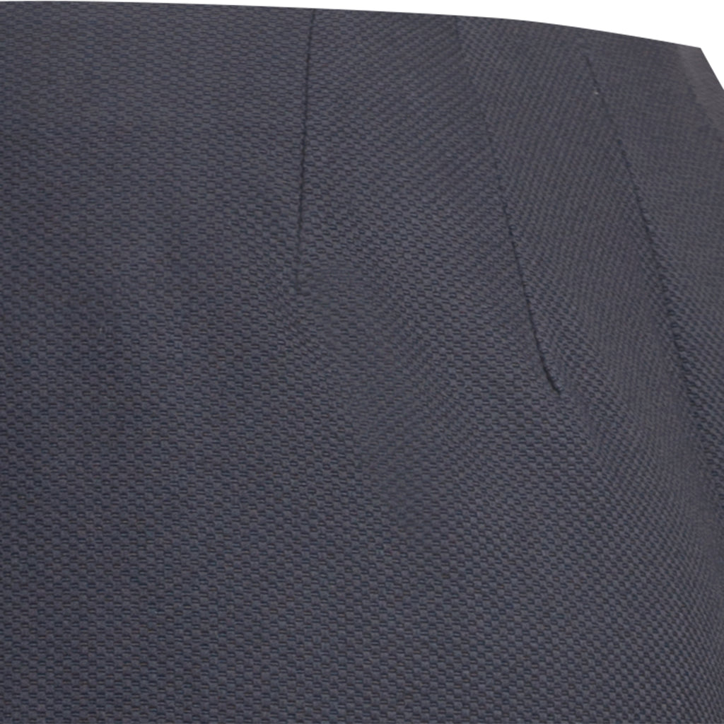 Slim Fit Pique Capri in Navy