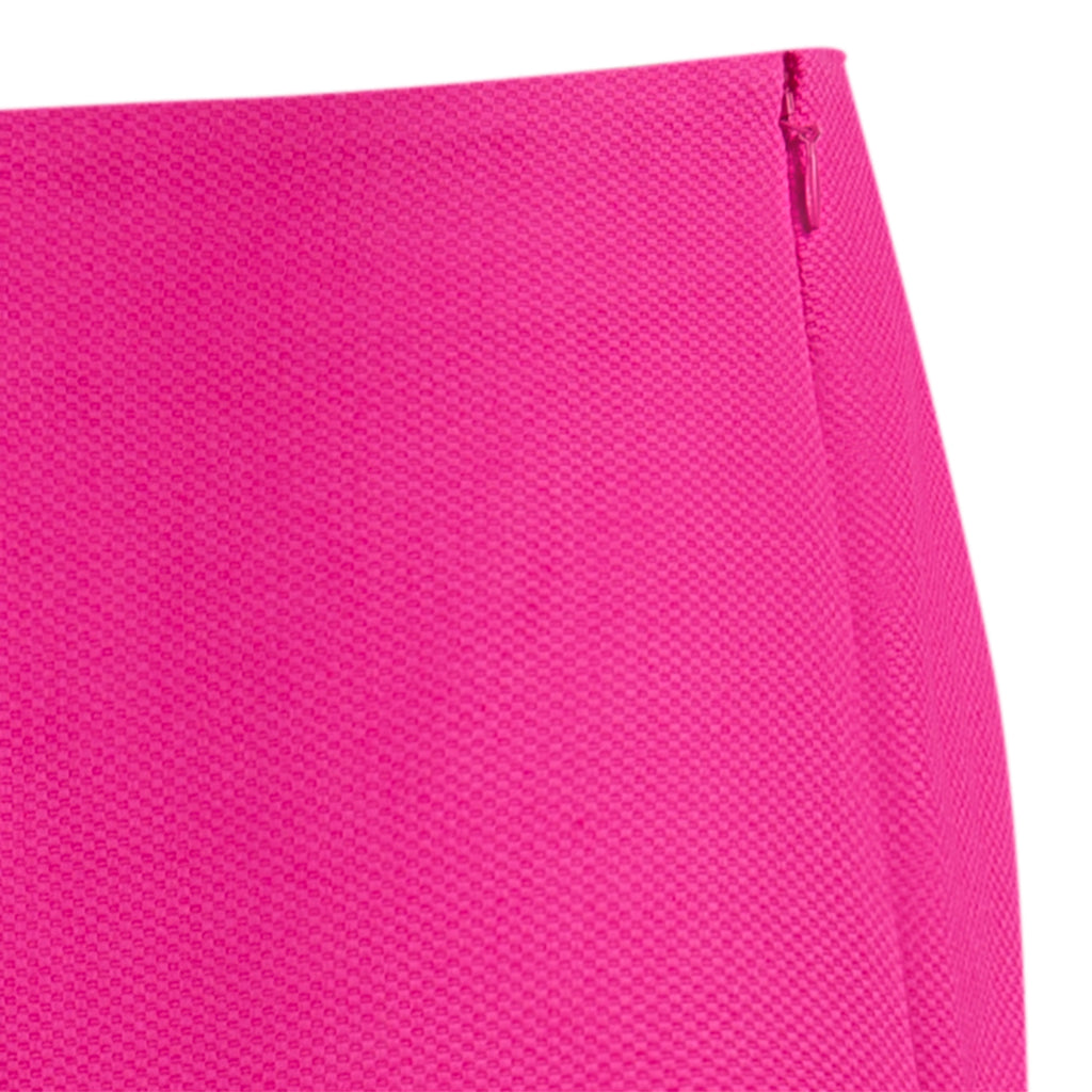 Slim Fit Pique Capri in Passion Pink