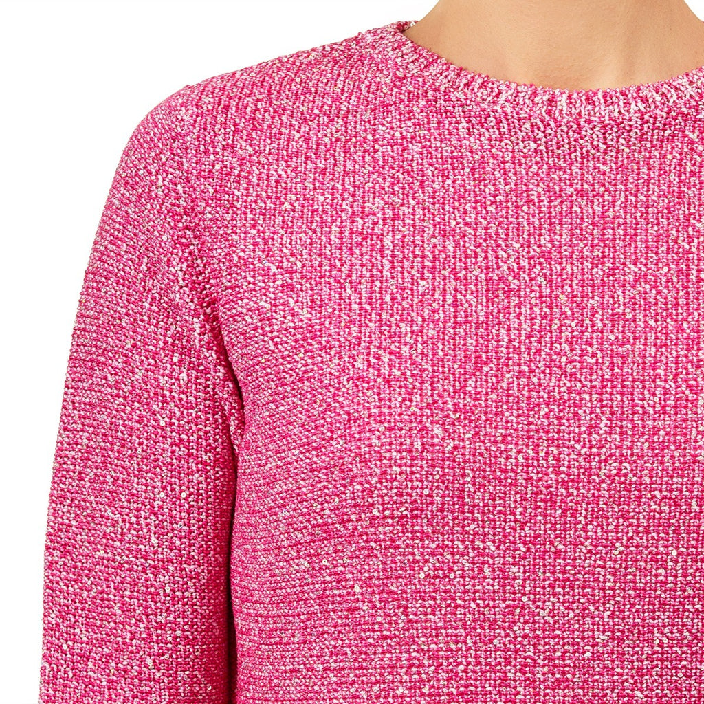 Pailletami Pullover in Fuxia