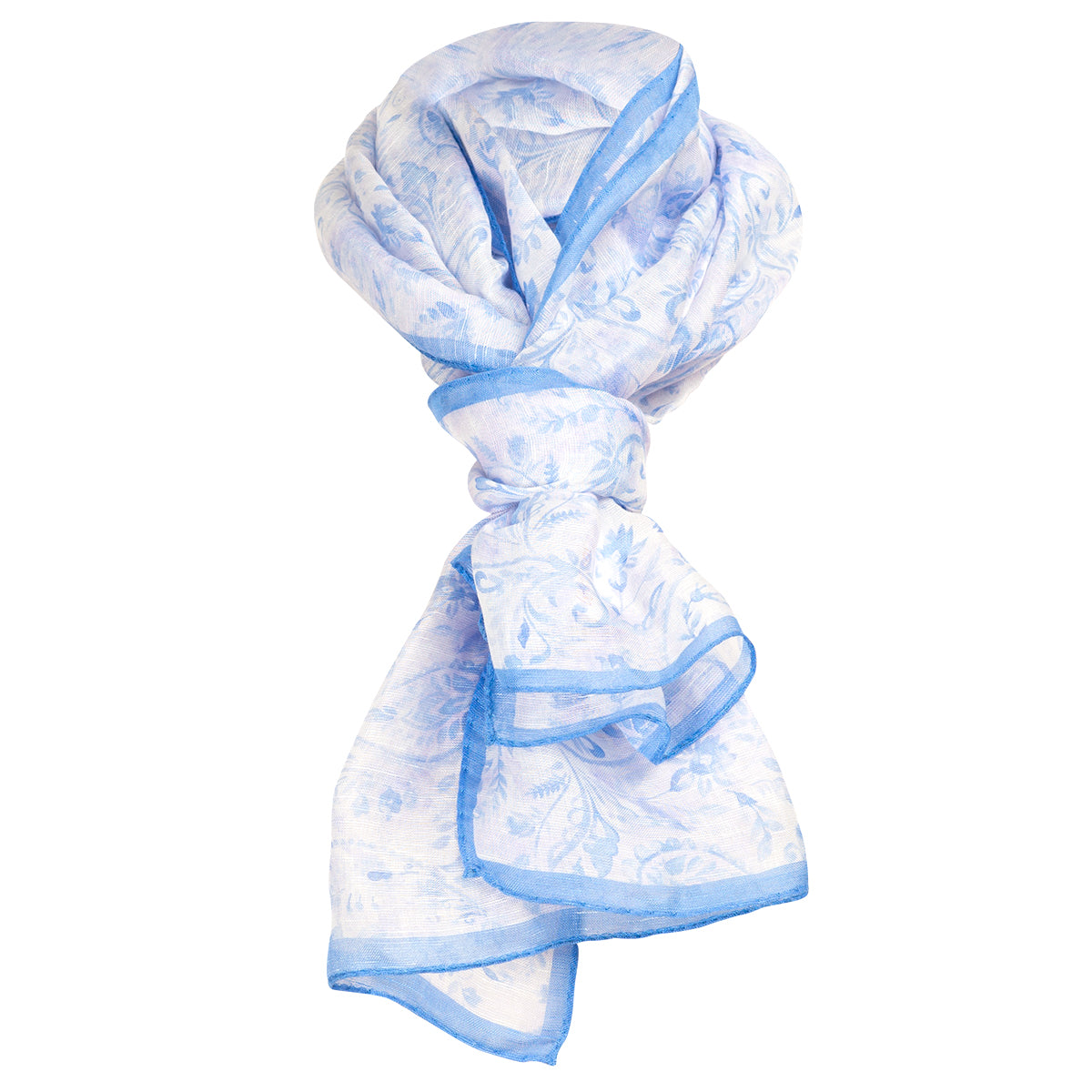 小物 Porter Classic - INDIGO PRINT SILK SCARF Serenity Silk Scarf | Canadian-Designed Luxury | Mindful