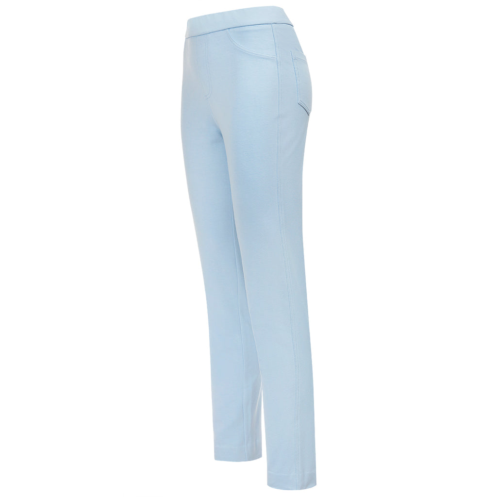 Stretch Cotton Knit Jean in Giorgio Blue