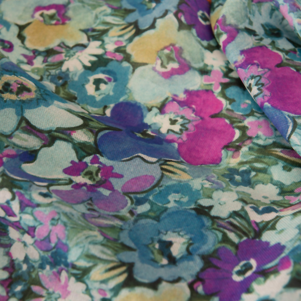 Cashmere & Modal Scarf in Meadow