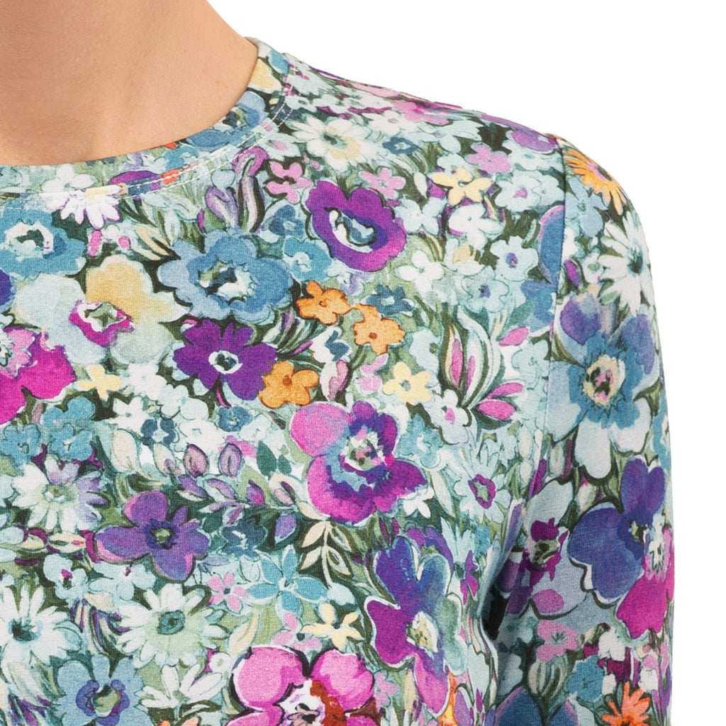 Yoke Relaxed Tee in Meadow