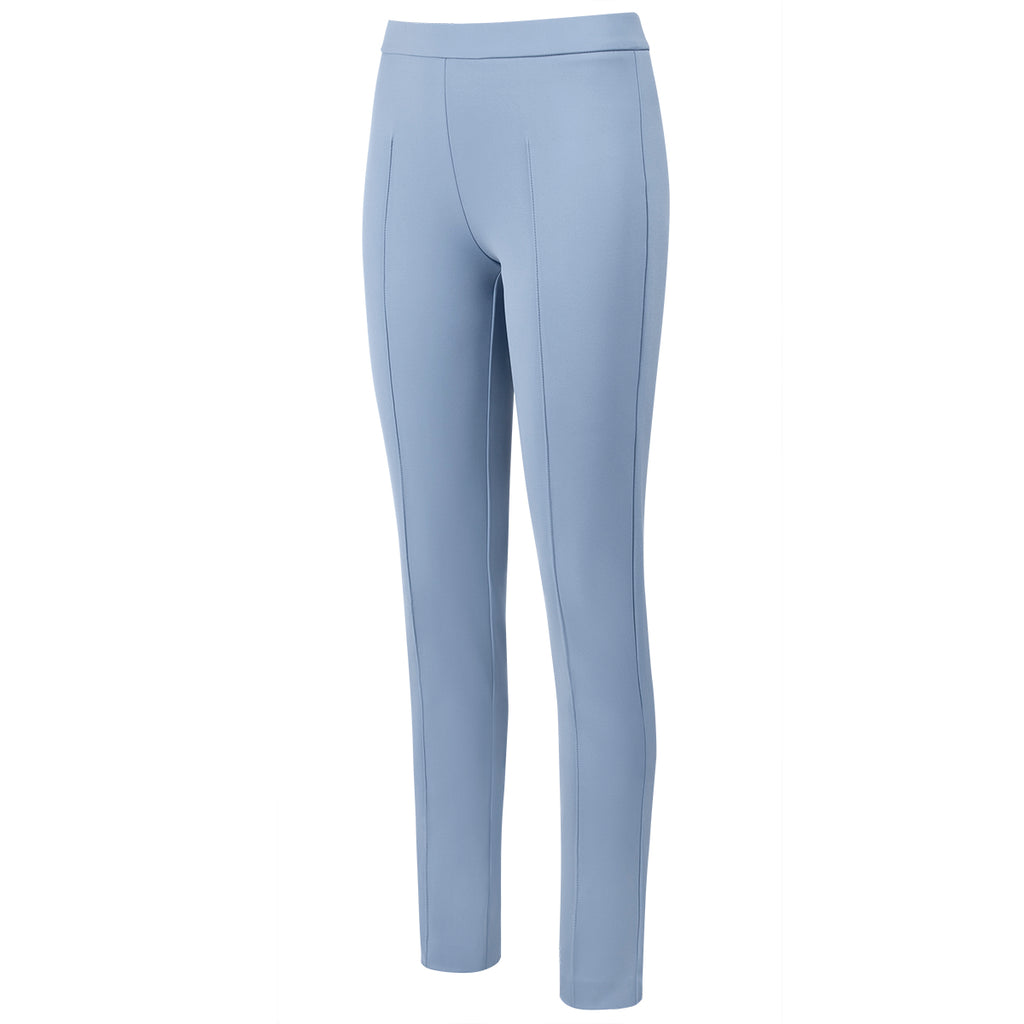 Slim Fit Pintuck Pant in Ocean Blue