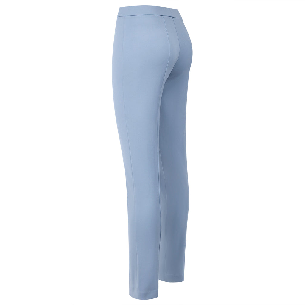 Slim Fit Pintuck Pant in Ocean Blue