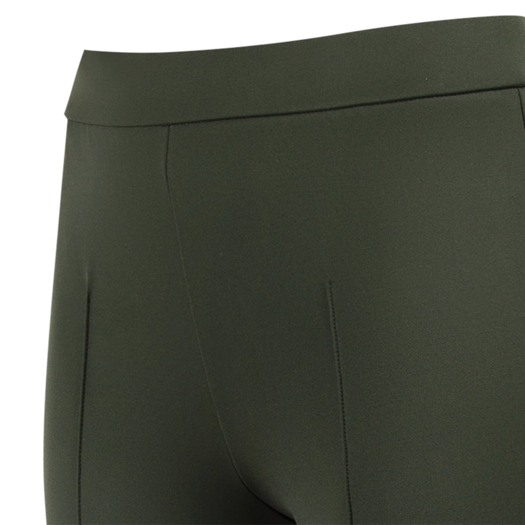 Slim Fit Pintuck Pant in Olive