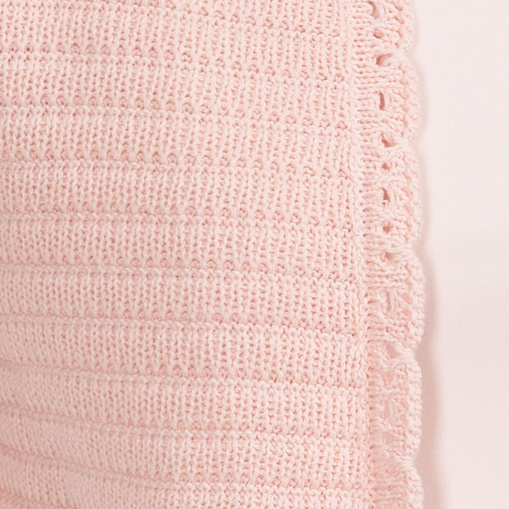 Scallop Edge Cardigan in Angel Wing
