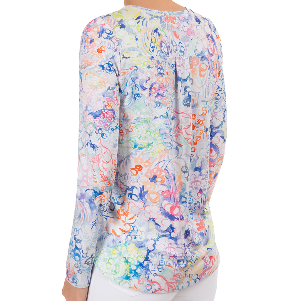 Yoke Relaxed Tee in Bella Lucca