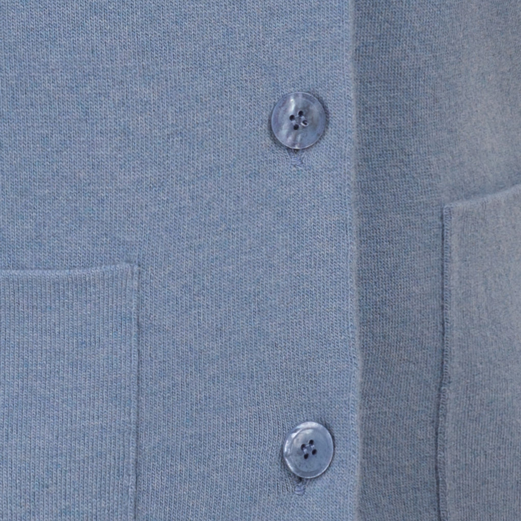 Sweater Blazer in Ocean Blue