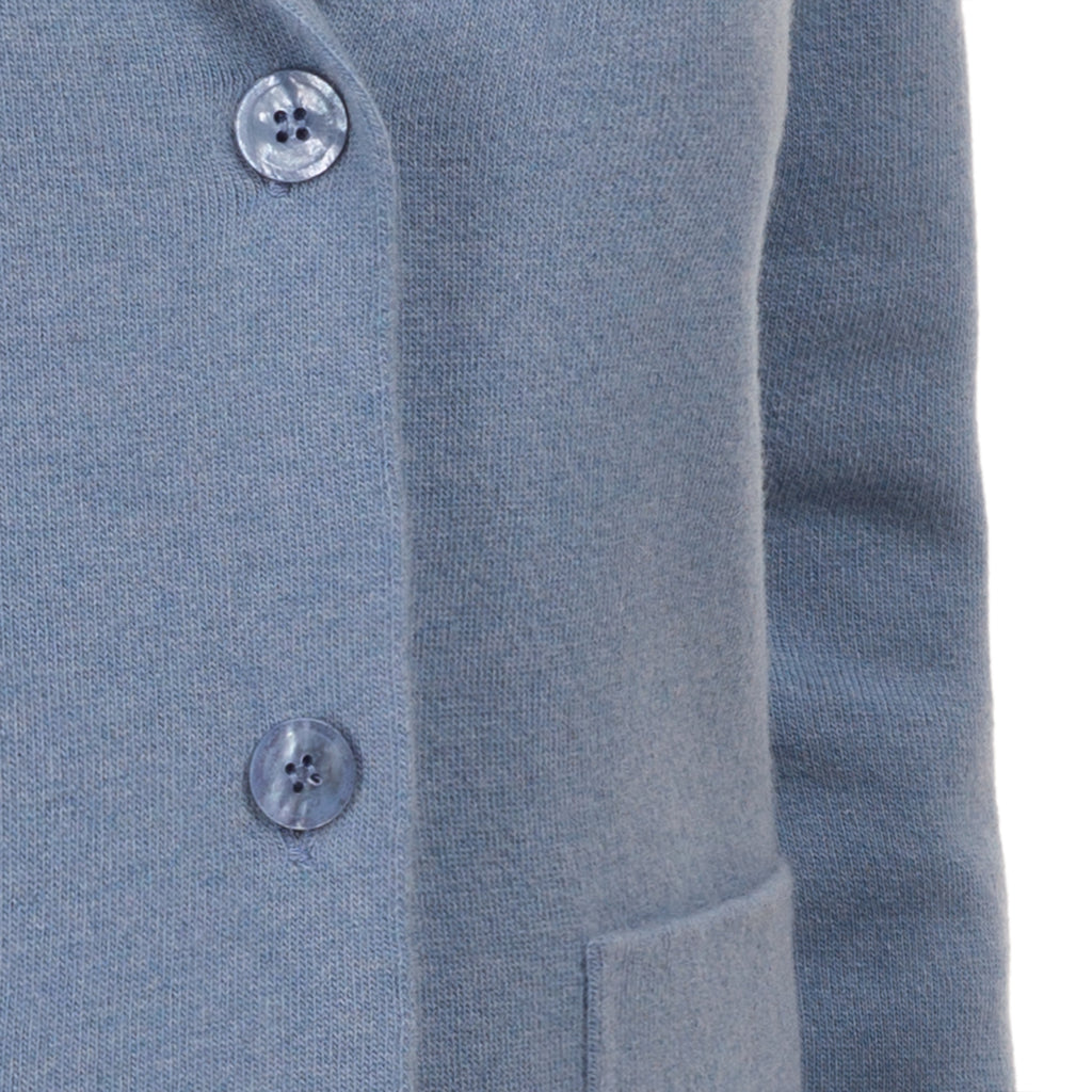 Sweater Blazer in Ocean Blue