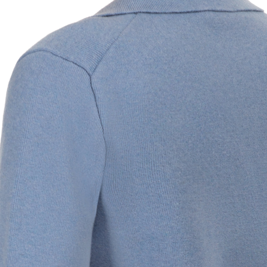 Sweater Blazer in Ocean Blue