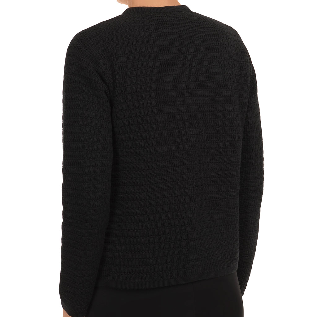 Crochet Cardigan in Black