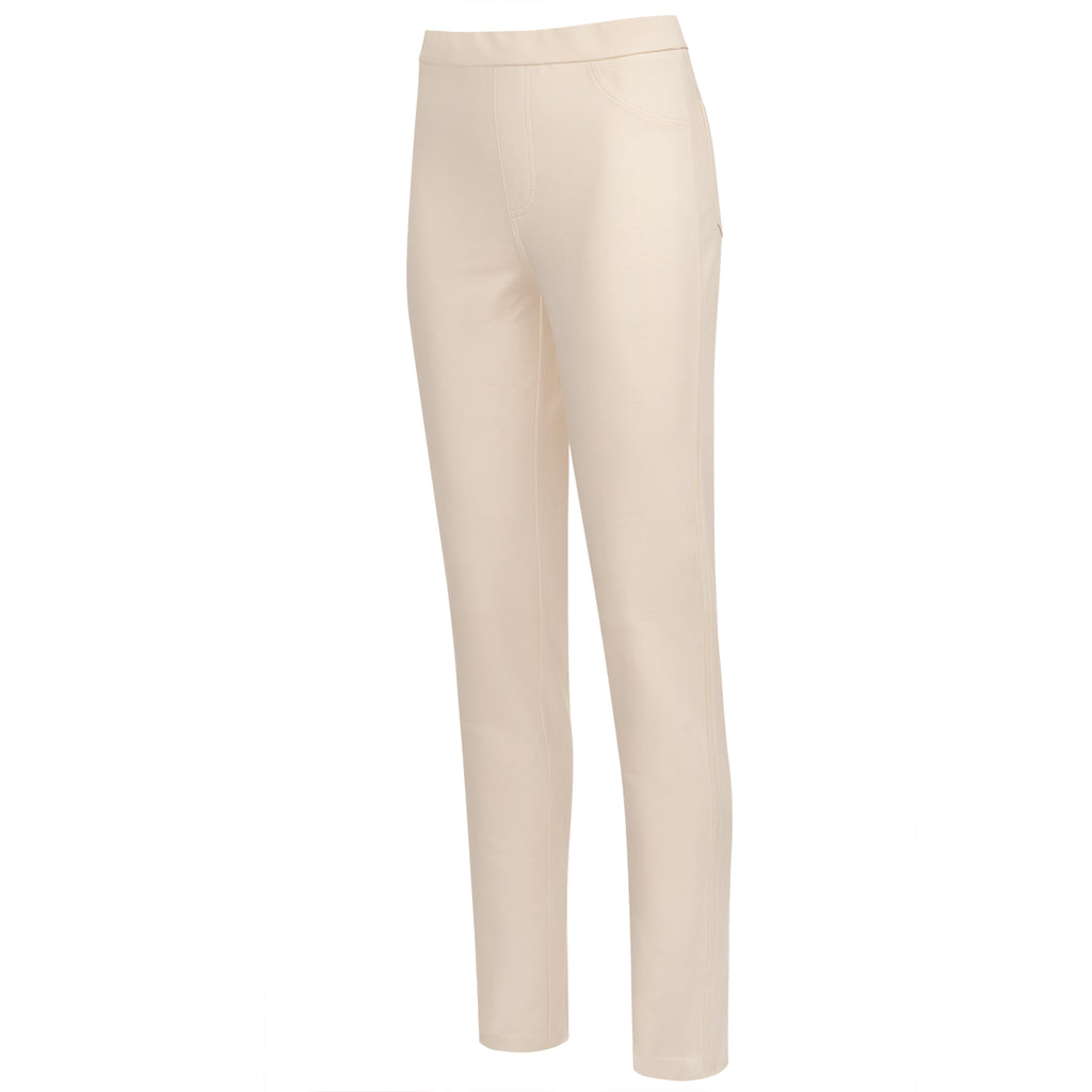 Cotton Knit Jean in Flax