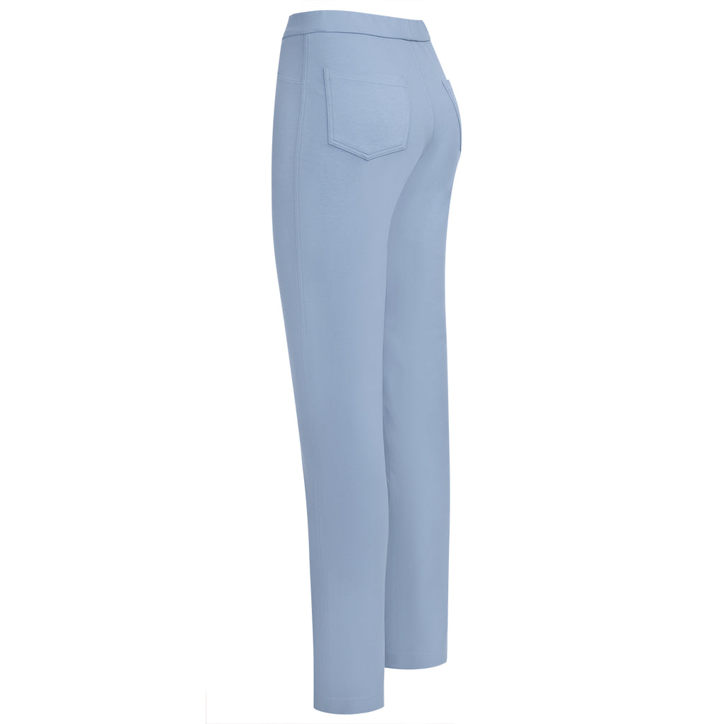 Cotton Knit Jean in Ocean Blue