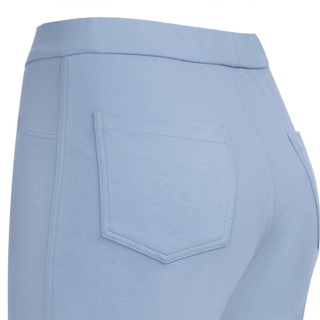 Cotton Knit Jean in Ocean Blue