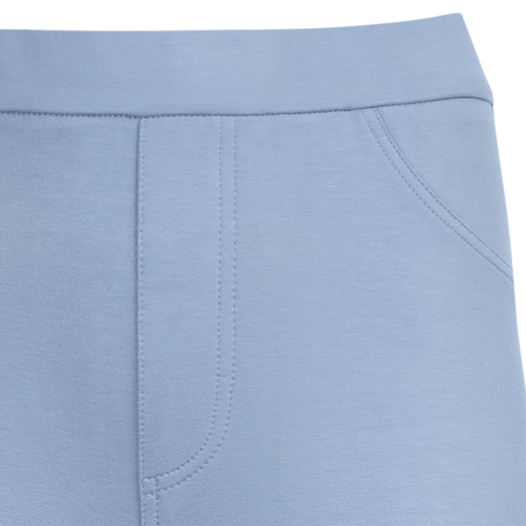 Cotton Knit Jean in Ocean Blue