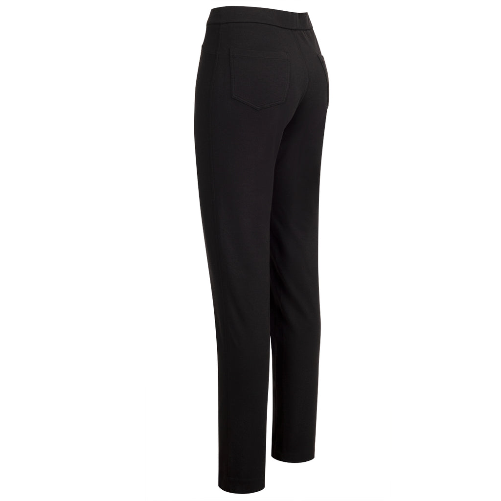 Cotton Knit Jean in Black
