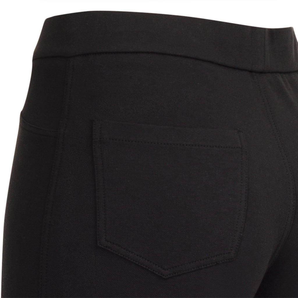 Cotton Knit Jean in Black