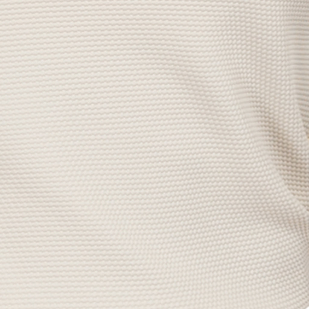 Pique Polo Collar Tee in Flax