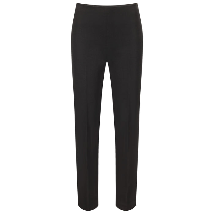 Straight Leg Bi-Stretch Pant in Black