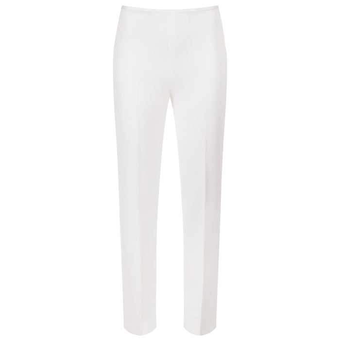 Straight Leg Bi-Stretch Pant in White