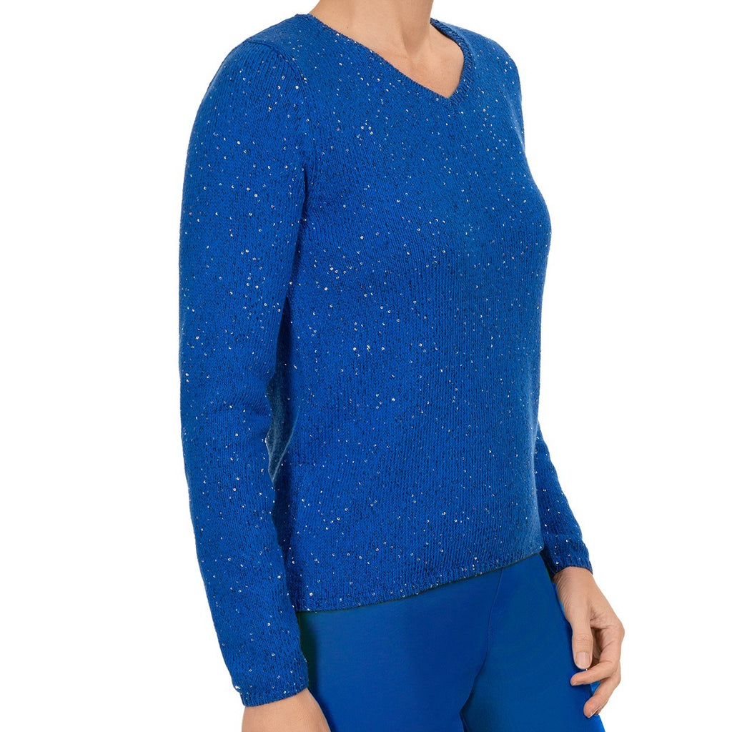 Inamorata LS Pullover in Sapphire