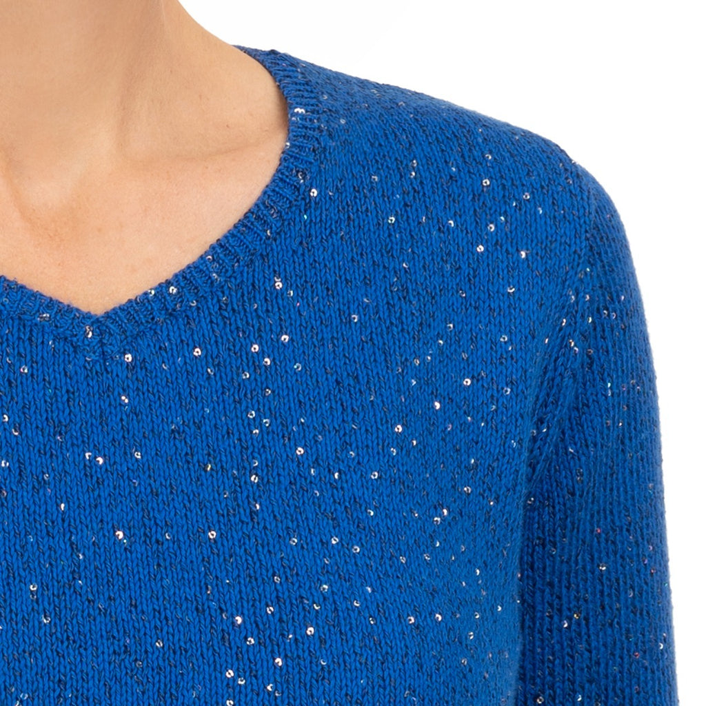 Inamorata LS Pullover in Sapphire